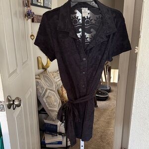 Medium Navy blue Romper Cover up
Nice summery design .